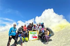 صعود قله تفتان 4050 متر (طرح سیمرغ)